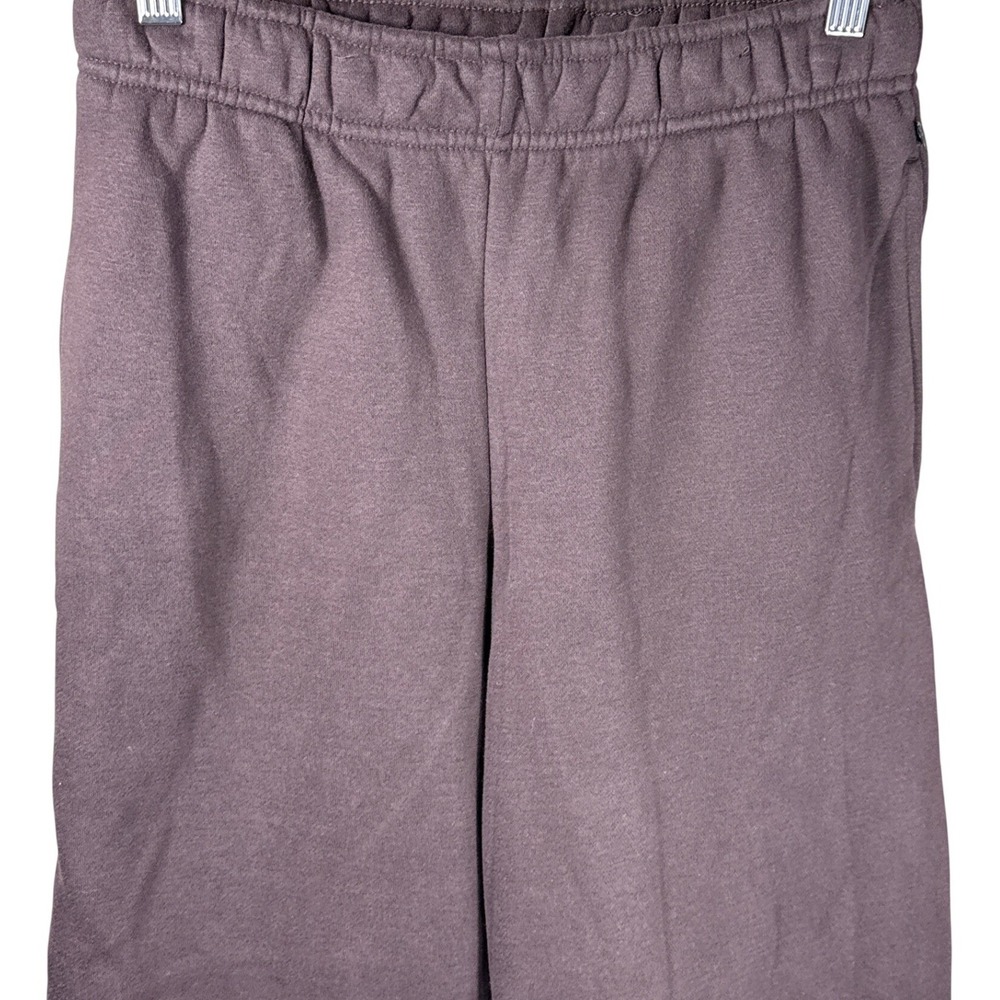 Balance Collection Brown Wide Leg Fleece Sweatpants M34983 Small